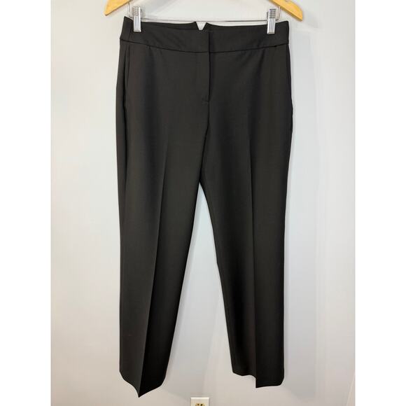 Reiss Esther Wool Straight Tailored Pants Classic Casual Wardrobe Sz 8 - Picture 1 of 11